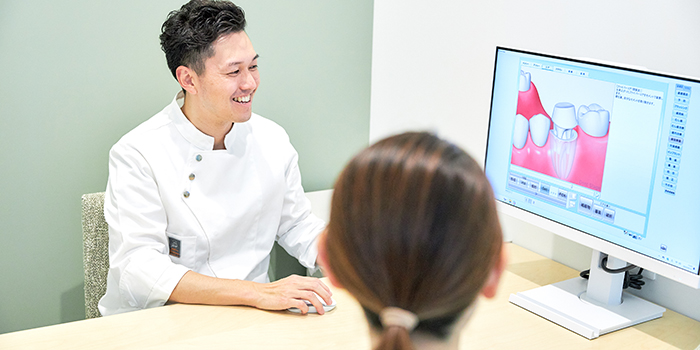 TOKYO DENTAL OFFICE西新宿の知覚過敏治療の流れ
